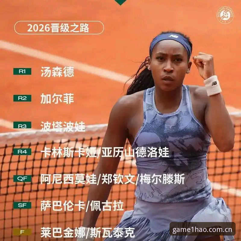 壹号娱乐下载 揭秘2026法网女单抽签背后:中国金花的晋级之路,你不可不知的细节